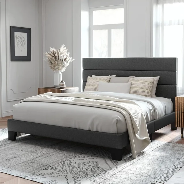 King Bed Frame: Enhancing Comfort and Style插图3