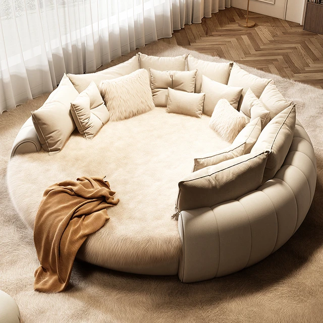 Round Bed