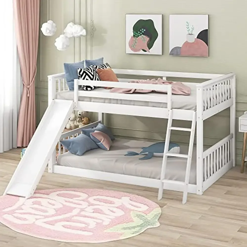 bunk bed with slide