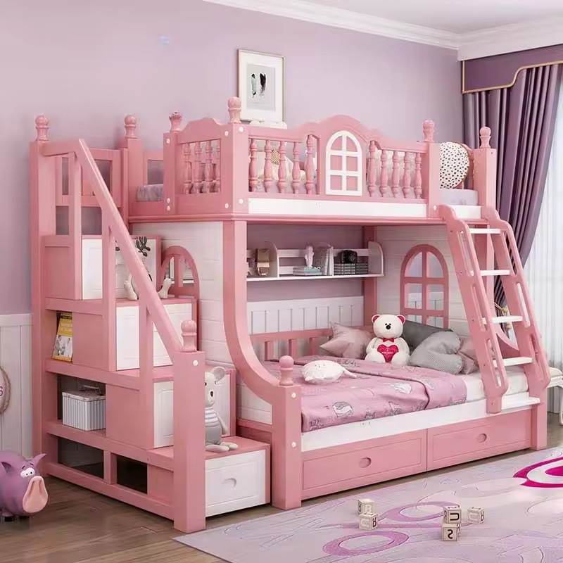 princess bed with slide