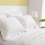 white matelasse coverlet